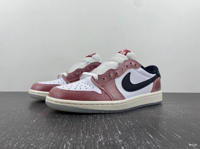 LOW X AIR TROPHY FN0432-017 BLACK' ROOM 1 'RED JORDAN OG 0819